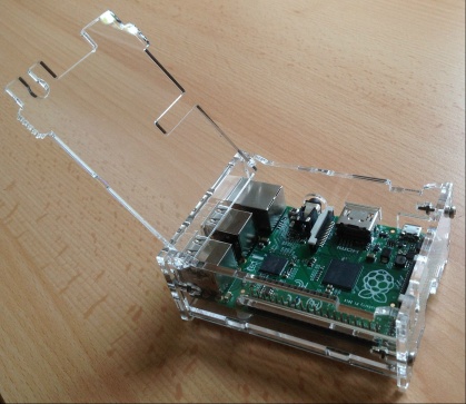 Extra image of Acrylic Case/Enclosure for Raspberry Pi 3, Pi 2 or Pi Model B and Pi 1 B+